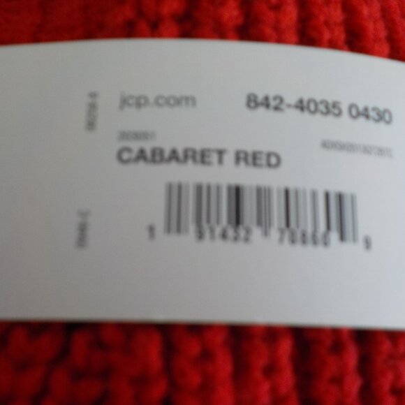 Ana Sweater - Vneck, Long Sleeve, Red, New w/Tags NWT - Size XSmall  (553) - Picture 7 of 7